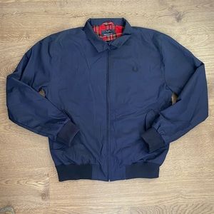 Fred Perry. Made In England. Cotton Harrington Jacket.
